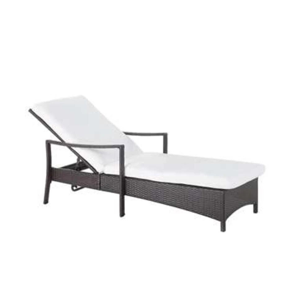 Beliani Tuinligstoel VASTO - Bruin Pe Rotan