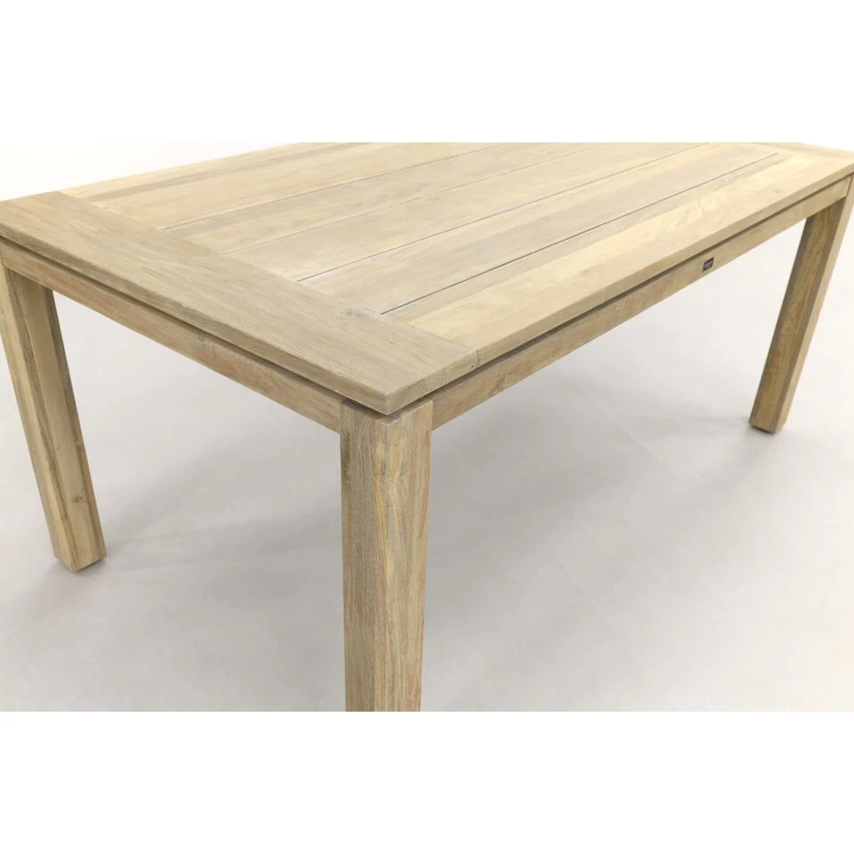 Allure VDG Rome Teak Tuintafel 170 X 100 Cm. - Grey - Afbeelding 4