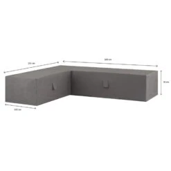 Madison - Loungeset Cover - Rechts - Grijs - 320 X 255 X 70