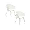 Garden Impressions Lexy Tuinstoel Wit - 2 Stuks