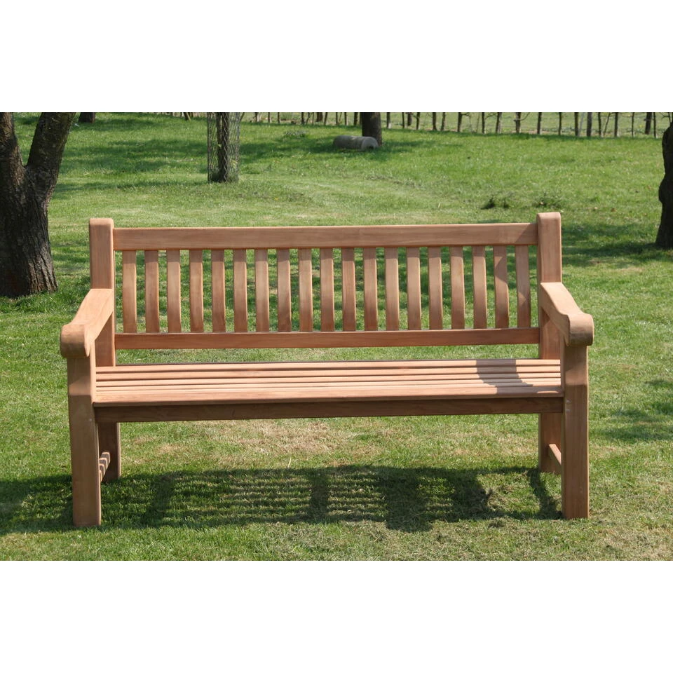 Livingfurn - Tuinbank Patrick Bench - Teakhout - 50x200x45 - Afbeelding 2