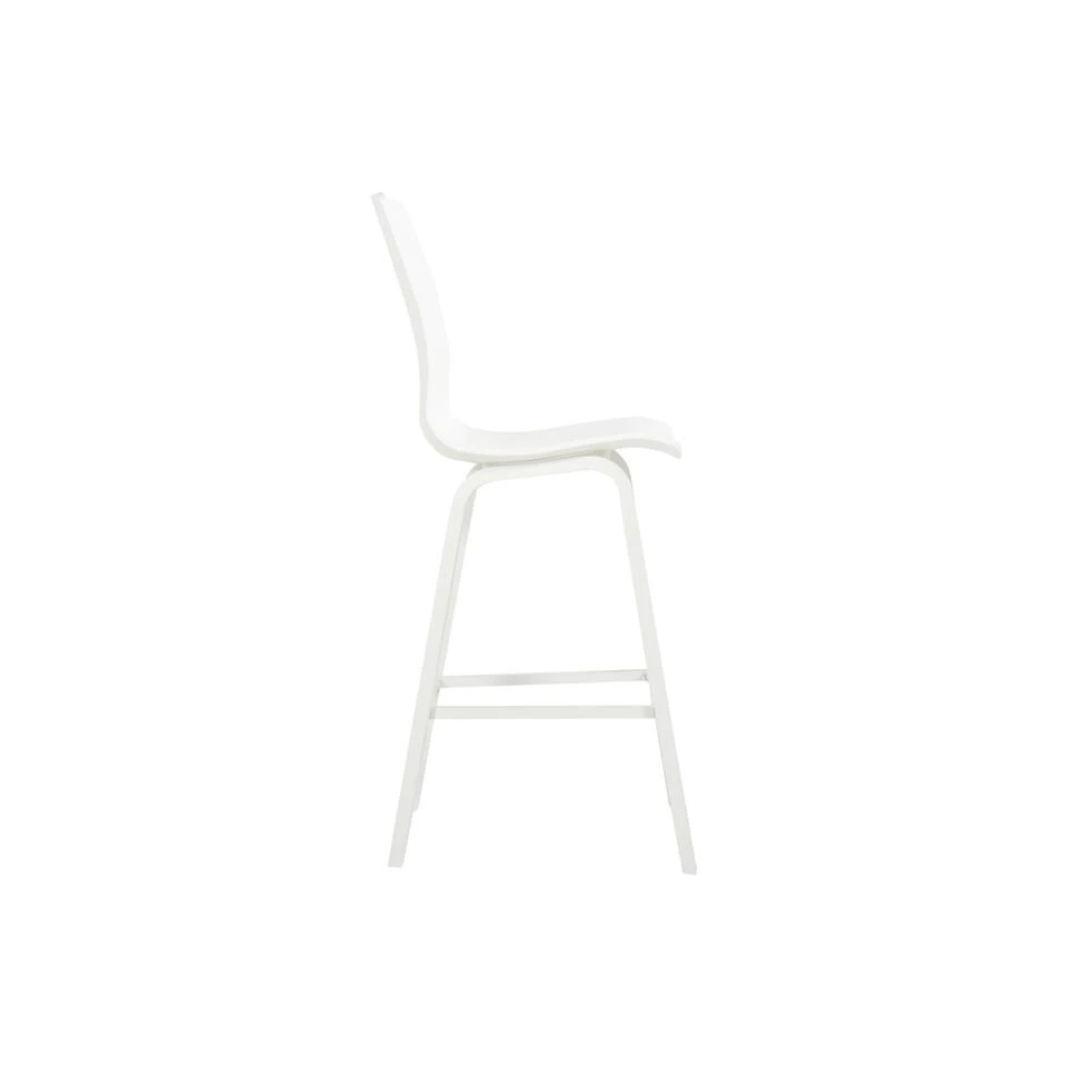 Hartman Wave Barstoel - White - Afbeelding 4