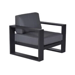 Garden Impressions Plaza Lounge Tuinstoel - Donker Grijs