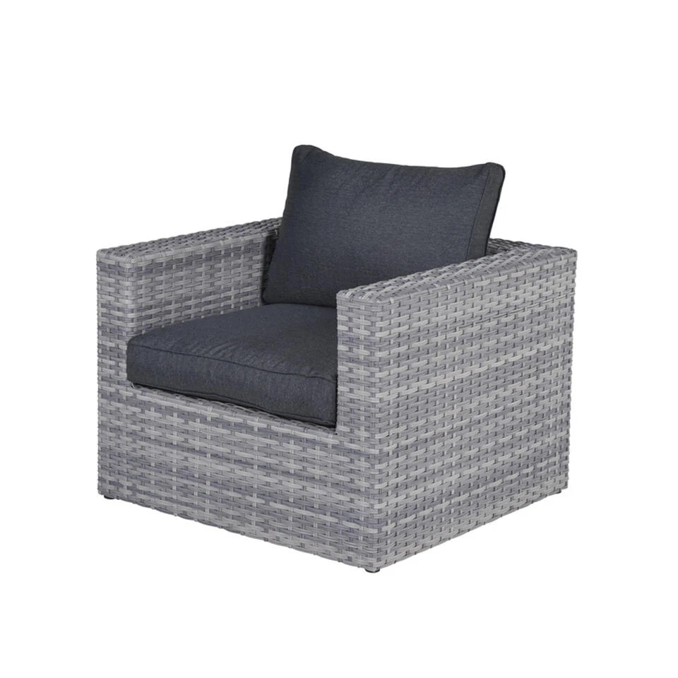 Garden Impressions Carlo Lounge Tuinstoel - Licht Grijs - Afbeelding 2