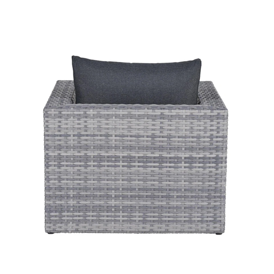 Garden Impressions Carlo Lounge Tuinstoel - Licht Grijs - Afbeelding 3