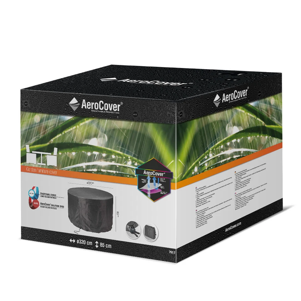 Aerocover Ronde Tuinsethoes - 320x85 Cm - Afbeelding 3