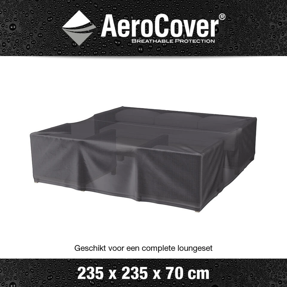 Aerocover Loungesethoes 235x235x70 Cm - Afbeelding 2