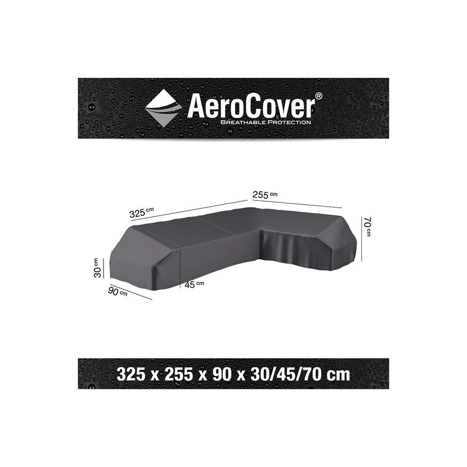 Aerocover Platform Loungesethoes 325x255 Cm - Rechts