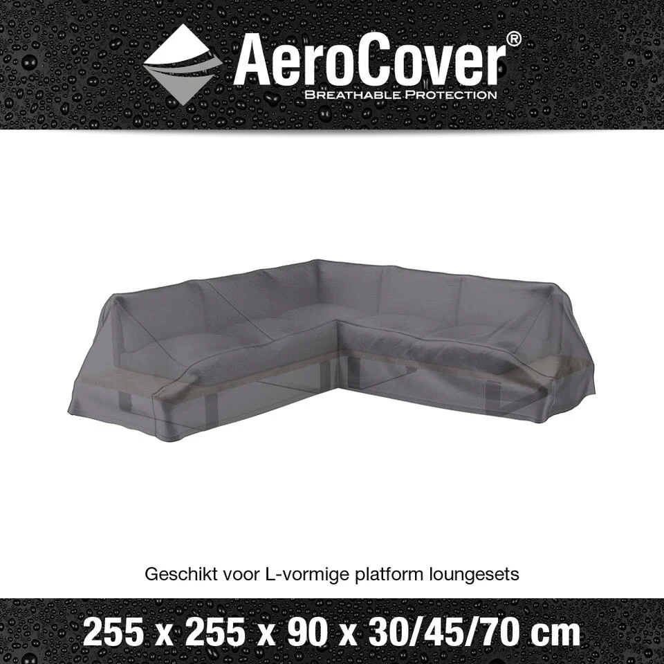 Aerocover Platform Loungesethoes 255x255 Cm - Afbeelding 3