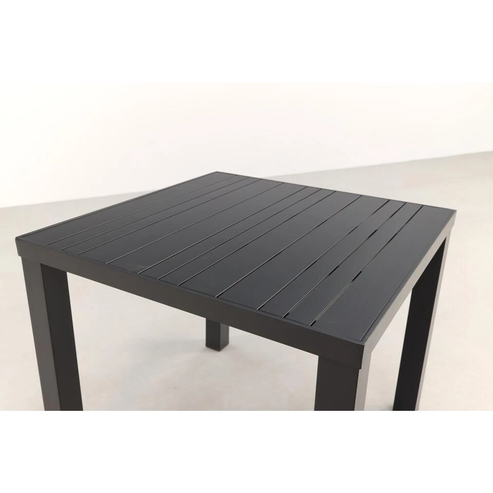 VDG Lena Tuintafel Antraciet - 90 X 90 Cm - Afbeelding 4