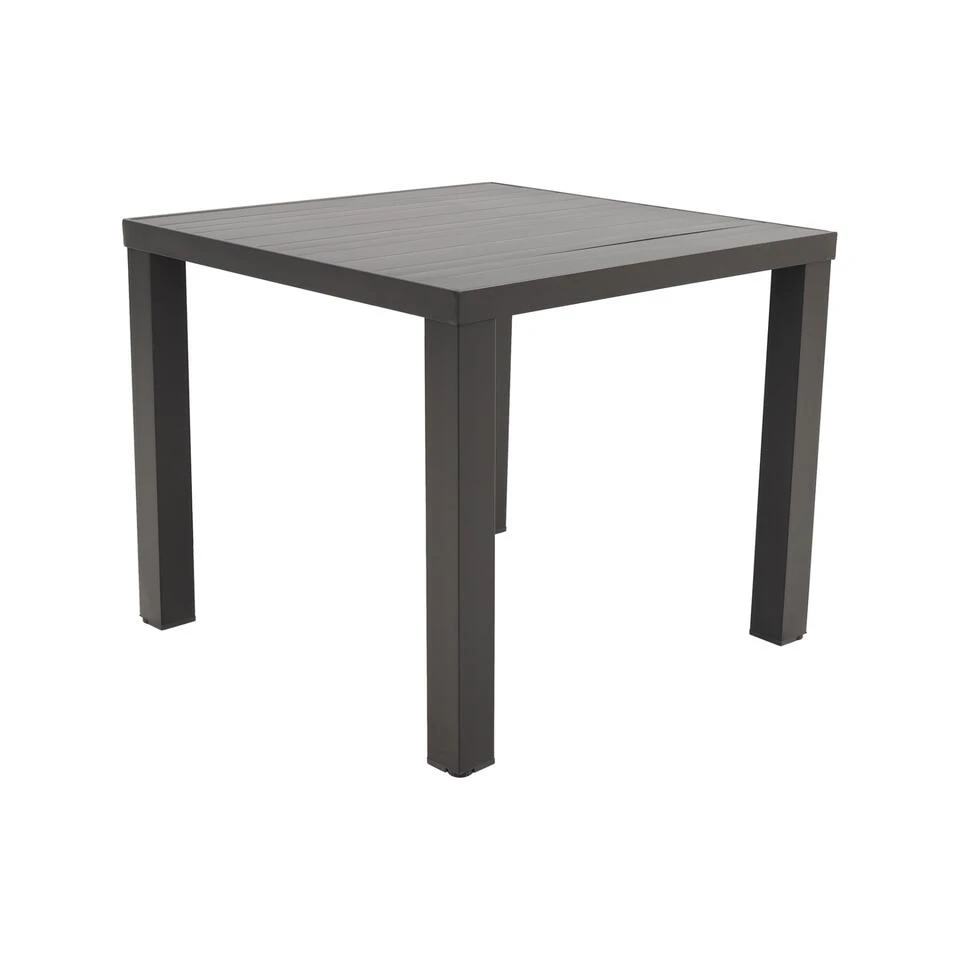 VDG Lena Tuintafel Antraciet - 90 X 90 Cm