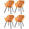 Hartman Sophie Element Dining Armstoel- Indian Orange - 4 St.
