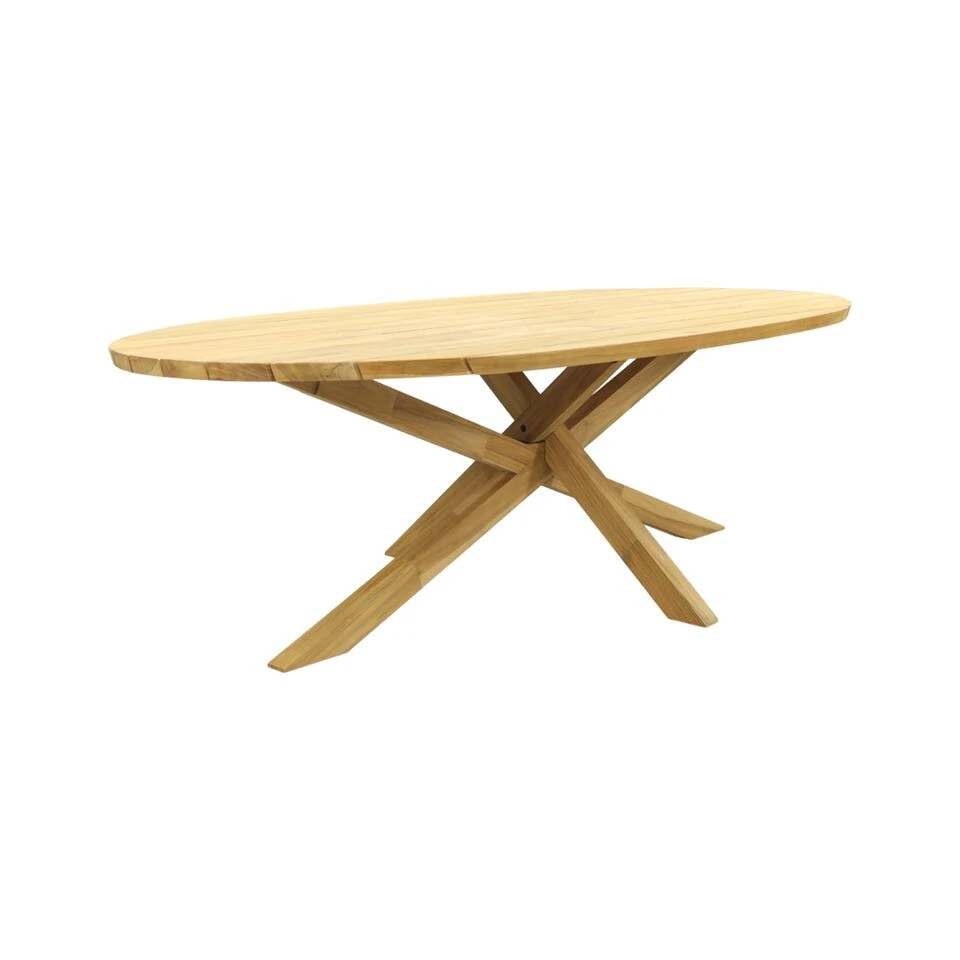 Taste Prado Ellips Ovale Tuintafel - 240x115 Cm. Teakhout - Afbeelding 3