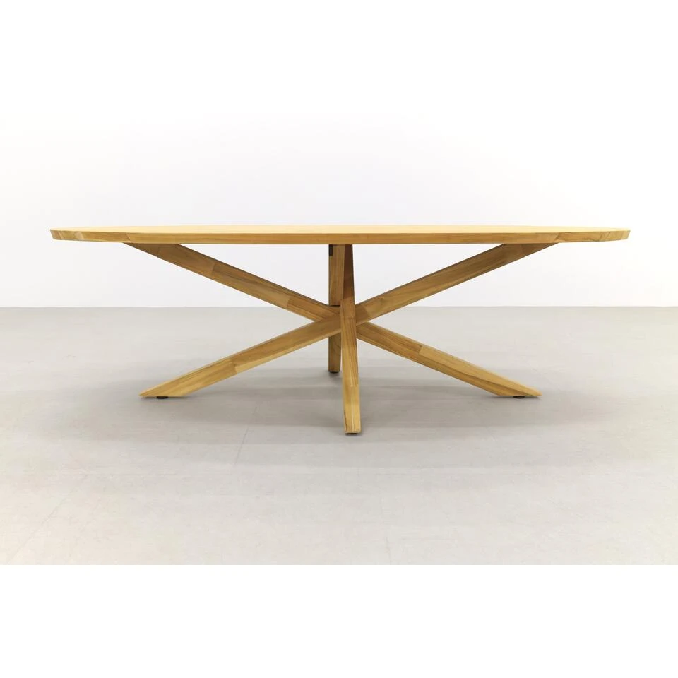 Taste Prado Ellips Ovale Tuintafel - 240x115 Cm. Teakhout - Afbeelding 4