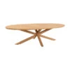Taste Prado Ellips Ovale Tuintafel - 240x115 Cm. Teakhout
