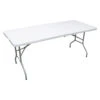 ERRO Vouwtafel - Inklapbare Tafel - 180x74cm - Wit