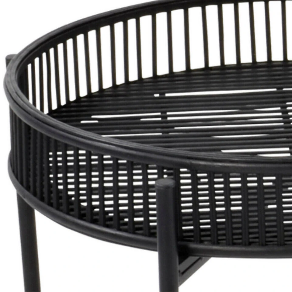 Bijzettafel Aiko Zwart - Bamboe - Zwart - Afbeelding 4