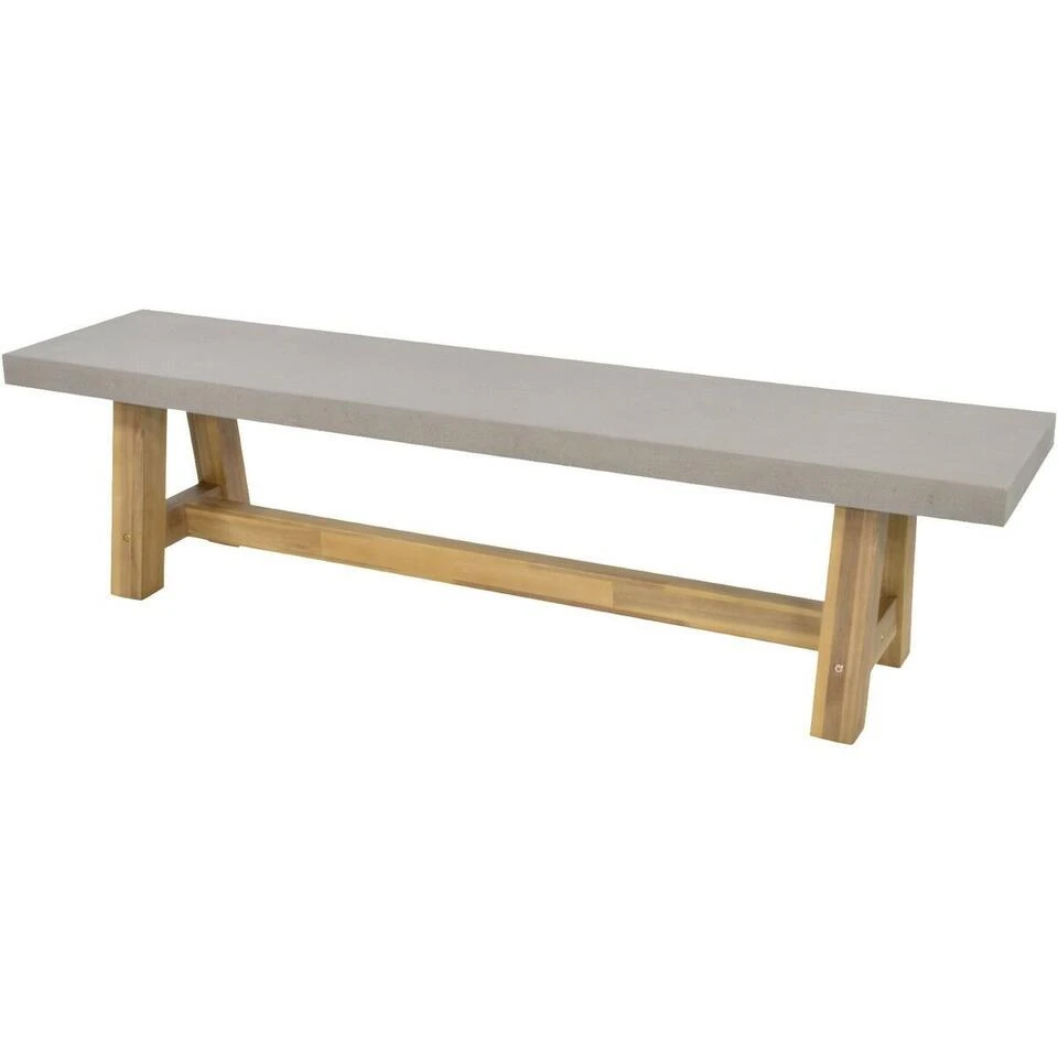 Judy Tuinbank 180cm - Hout - Grijs - Afbeelding 2