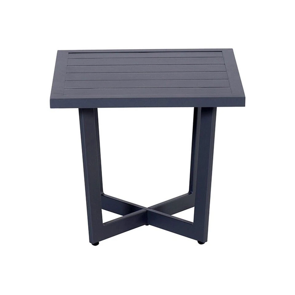 Garden Impressions Selene Loungestoel En Kent Bijzettafel - Zwart - Afbeelding 3