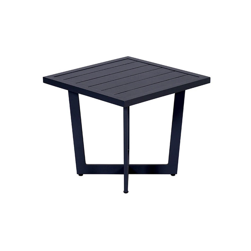 Garden Impressions Selene Loungestoel En Kent Bijzettafel - Zwart - Afbeelding 4