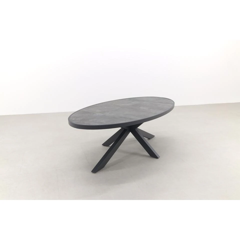 VDG Silva Ovale Tuintafel - 240 X 115 Cm - Afbeelding 4