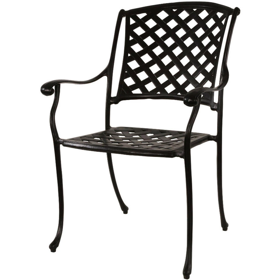 Tuinstoel Westminster - Aluminium - Zwart - Afbeelding 2