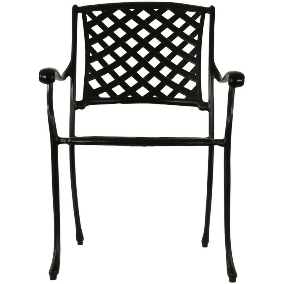 Tuinstoel Westminster - Aluminium - Zwart - Afbeelding 3