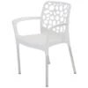 Bravo Stapelstoel Plastic - Kunststof - Wit