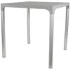 Bella Terrastafel - Kunststof - Grijs