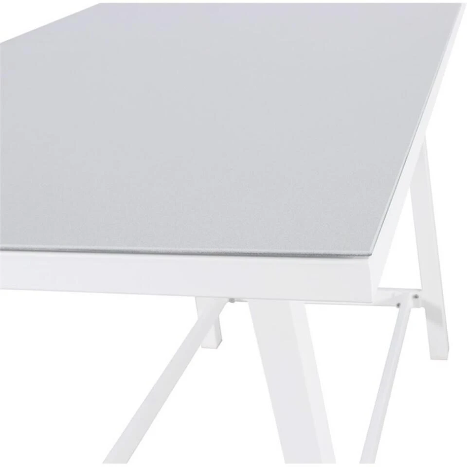 Rimini Bartafel Tuin - Glas - Wit - Afbeelding 2