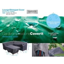 Garden Impressions Lounge Dining Hoes L 210x270xH85/90 En 165x95xH70