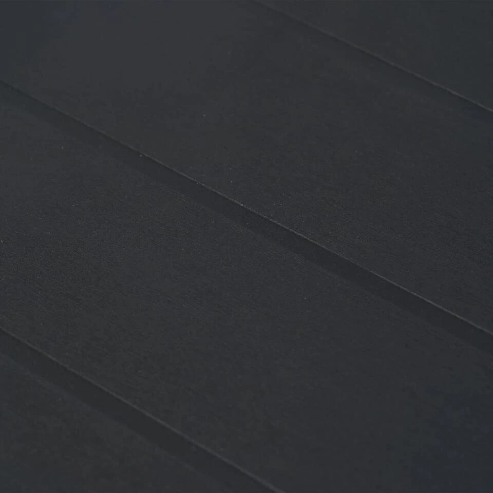 VidaXL Tuintafel 150x90x72 Cm Rattan-look Kunststof Antraciet - Afbeelding 3