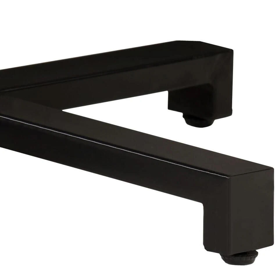 VidaXL Bistrotafel Rond Ø80x75 Cm Massief Acaciahout - Afbeelding 4