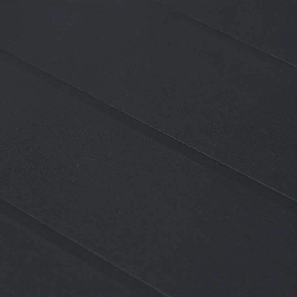 VidaXL Tuintafel 220x90x72 Cm Rattan-look Kunststof Antraciet - Afbeelding 3