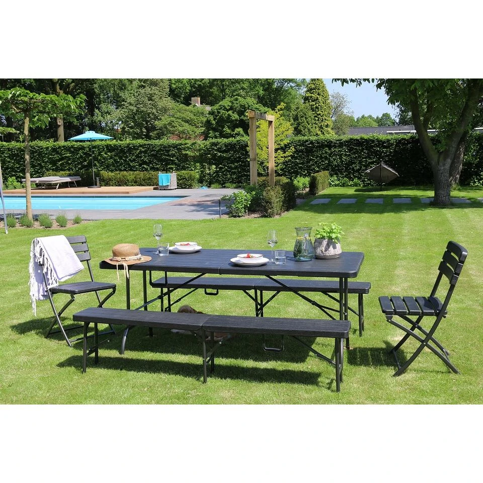 ERRO Bank Houtlook 180cm - Afbeelding 4